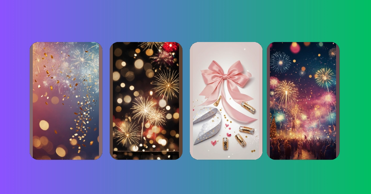 Celebrate Every Moment: 21 Girly iPhone Wallpapers for the New Year