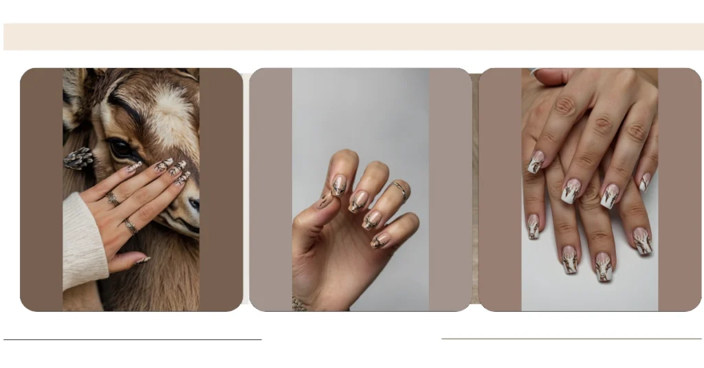 Nail Transformation: 22 Deer Print Designs for Every Style and Size 31 8 31