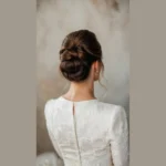 Charmingly Chic: 20 Minimalist Wedding Bun Hairstyles to Steal the Show