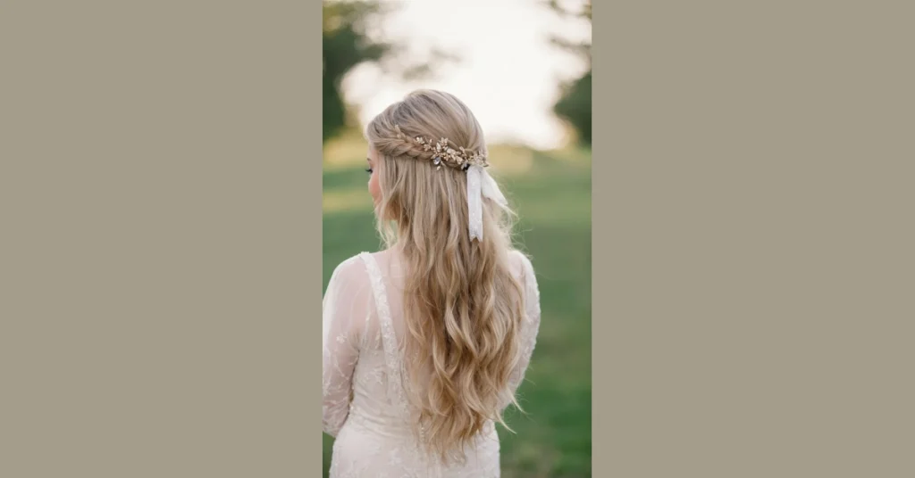 From Veils to Waves: 15 Bridal Hair Ideas for the Stylish Bride 31 13 32