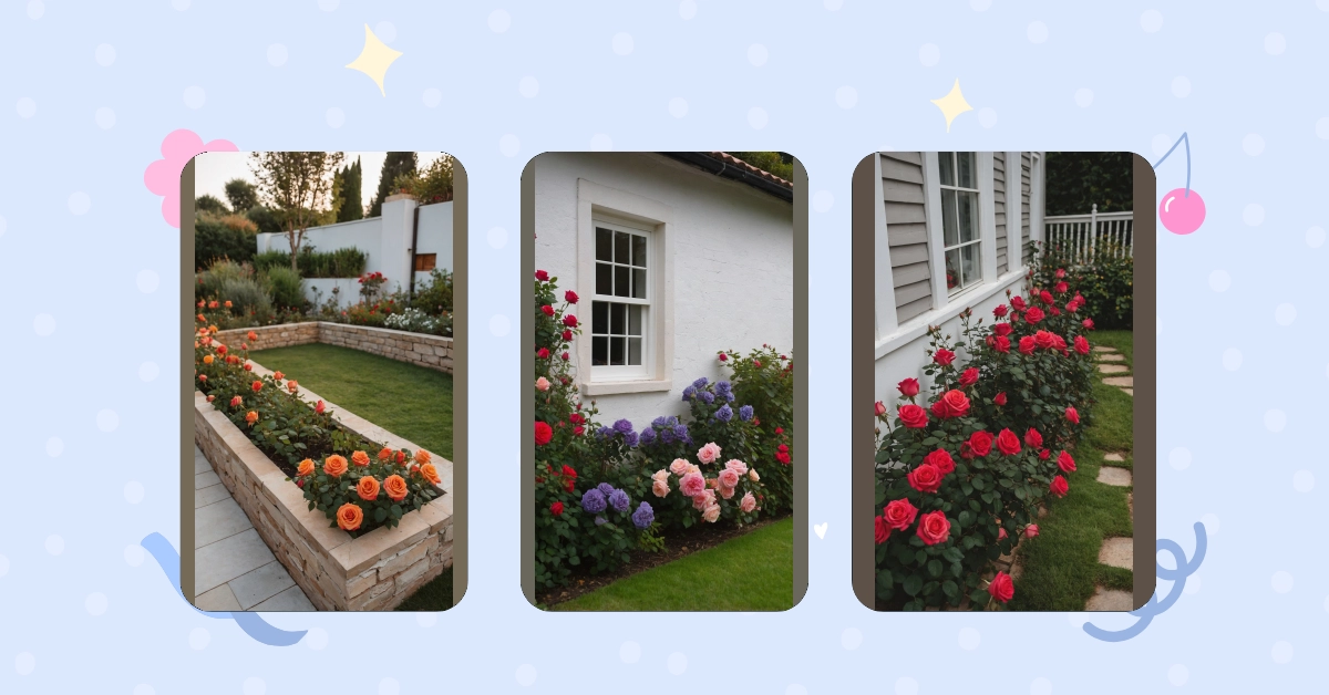 Enchanted Blooms: 20 Creative Rose Front Yard Ideas You’ll Love
