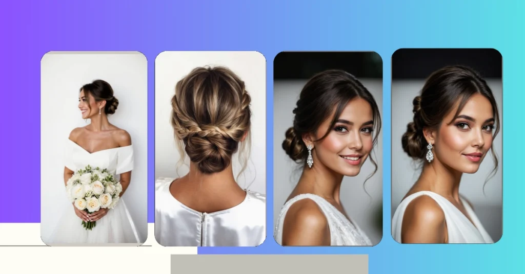 Embrace Elegance with 20 Minimalist Wedding Bun Hairstyles 31 5 12
