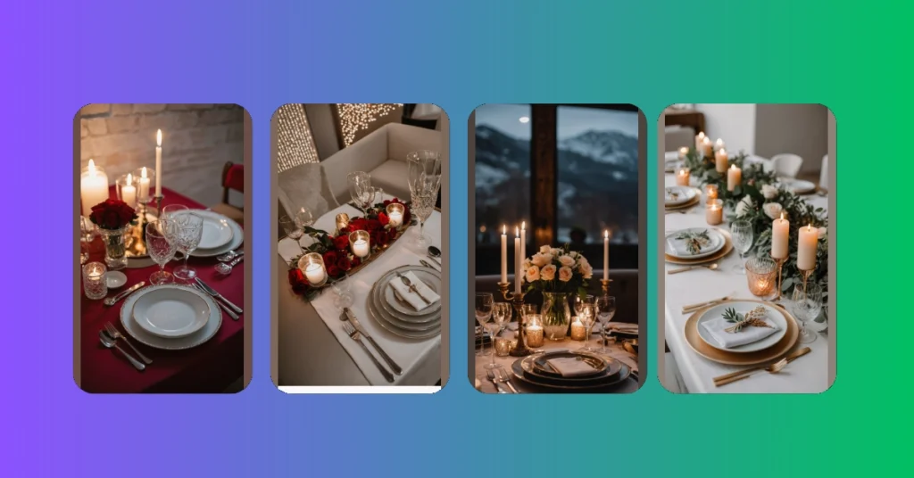 Dine in Style: 19 Romantic Table Decor Ideas for Lovebirds 31 6 3