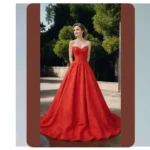 18 Red Wedding Dress Styles for the Bold Bride