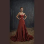 Bold and Beautiful: 18 Red Wedding Dress Inspirations
