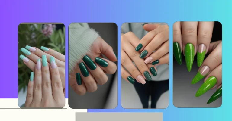 Green Nail Goodness: 20 Shades to Explore Your Inner Nail Artist