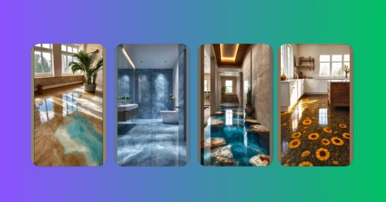 Transform Your Space with 18 Unique Epoxy Flooring Inspirations